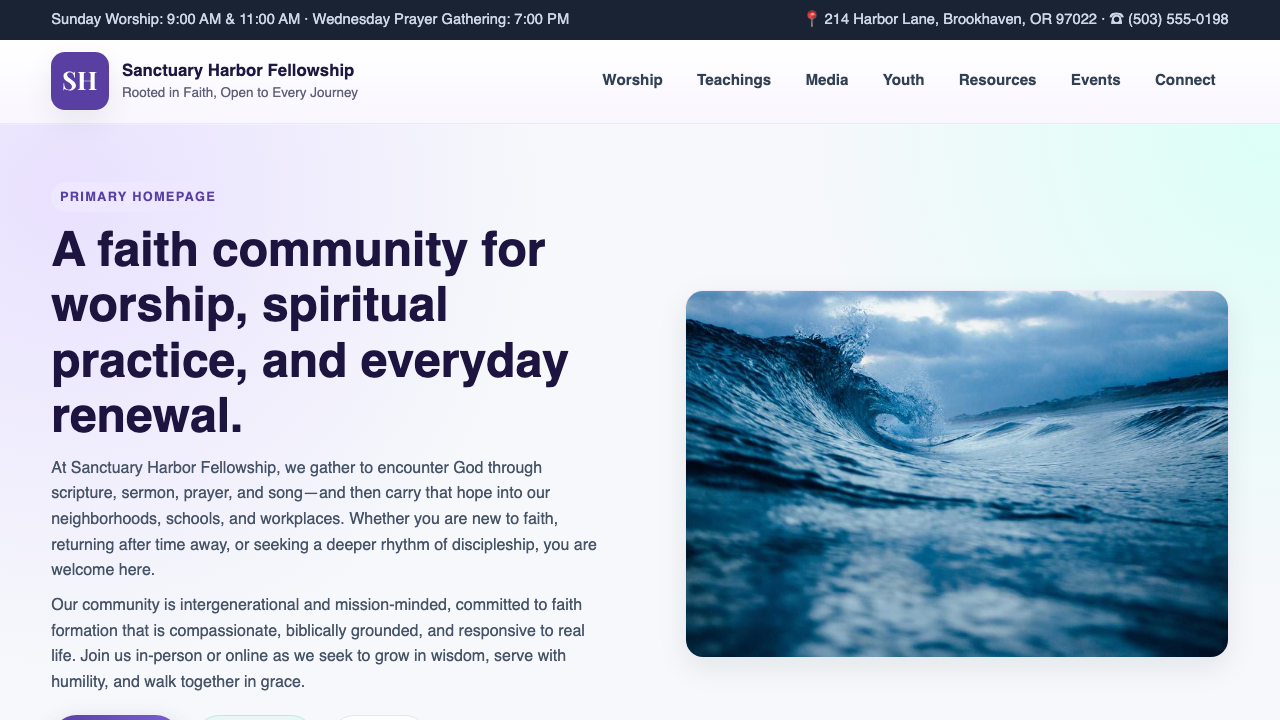 View Religion and Spirituality page