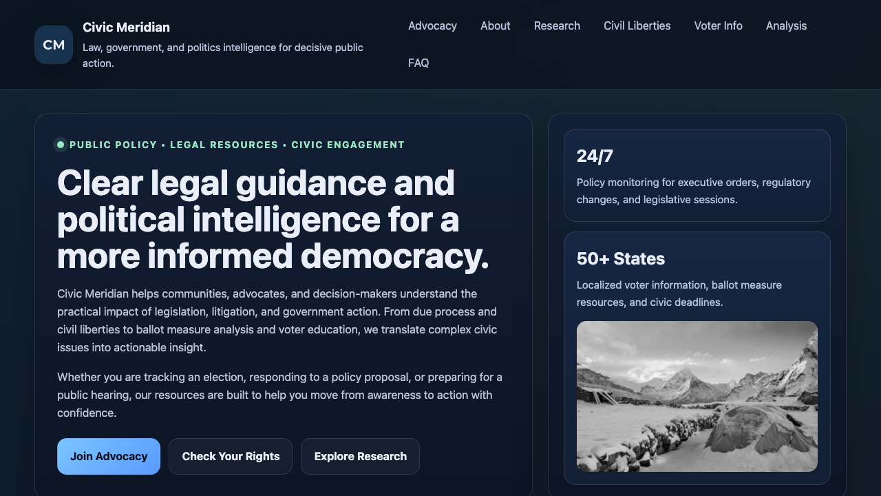 View Law Government and Politics page
