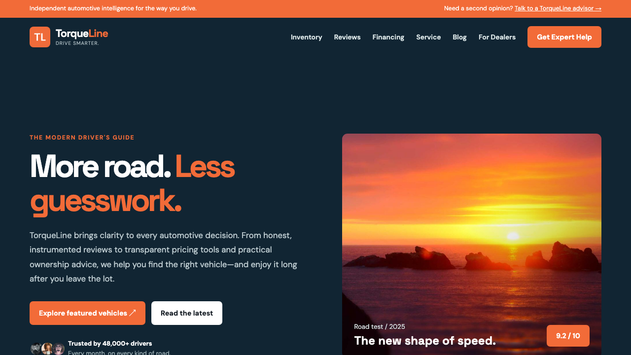 View Automotive page