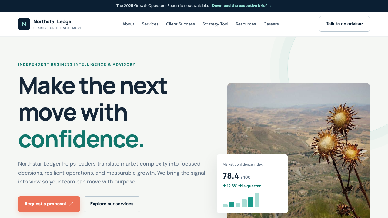 View Business page