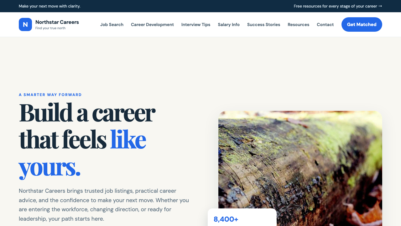 View Careers page