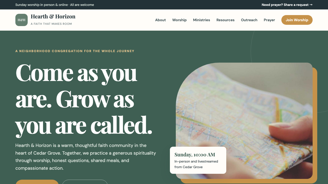 View Religion and Spirituality page
