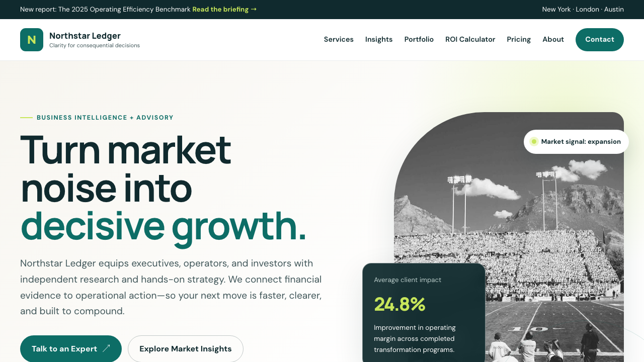 View Business page