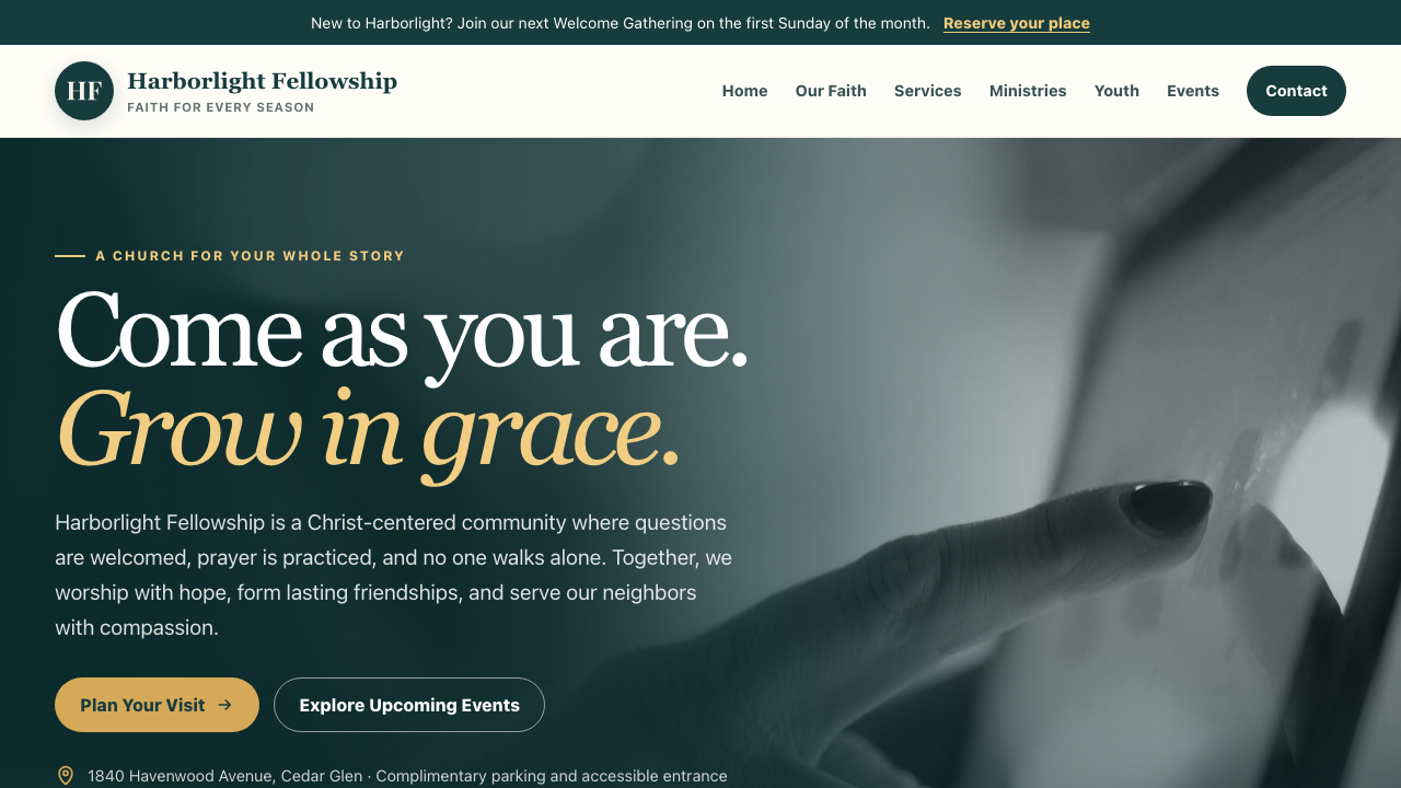 View Religion and Spirituality page