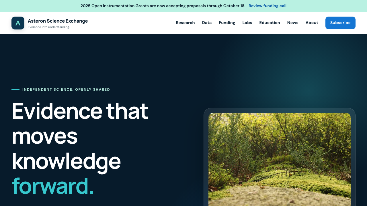 View Science page