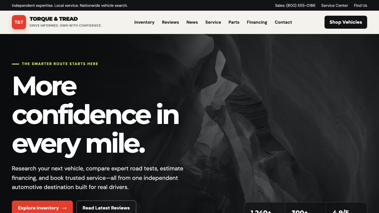 View Automotive page