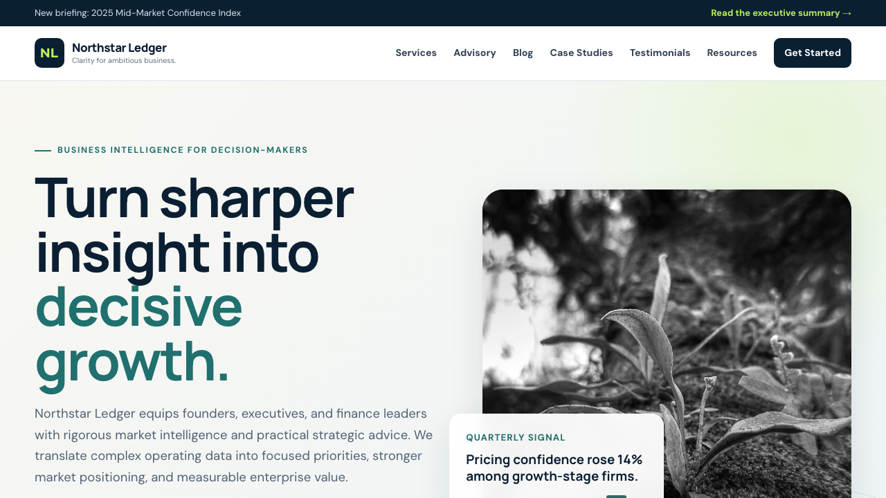 View Business page