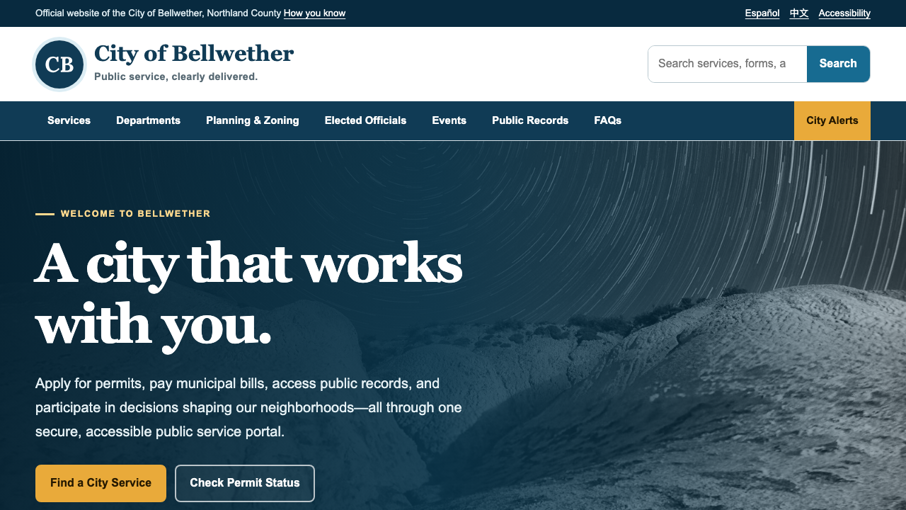 View Government page