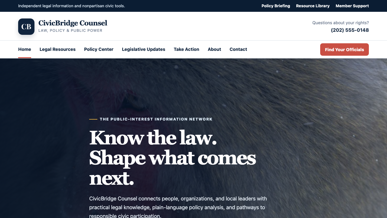 View Law Government and Politics page