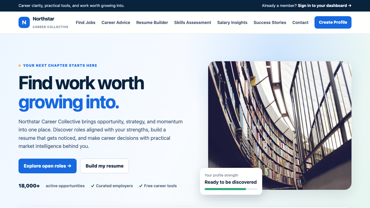 View Careers page