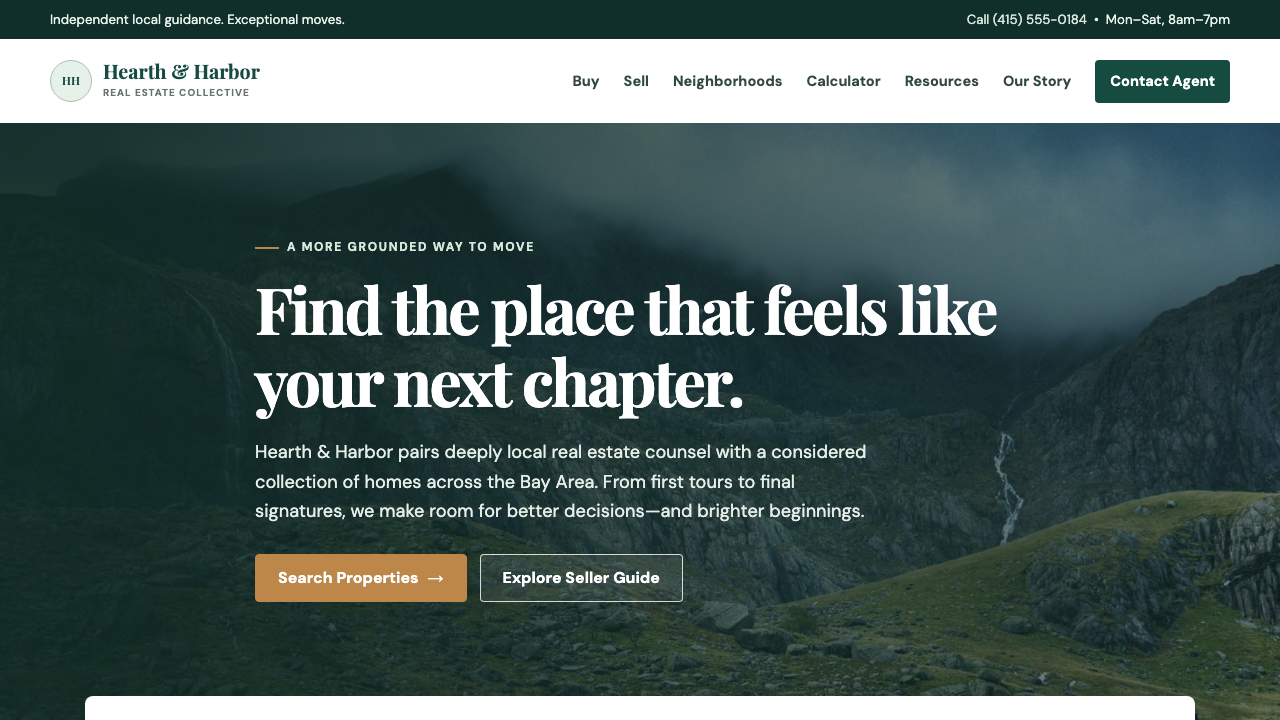 View Real Estate page