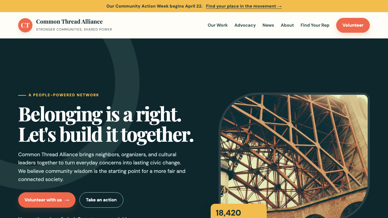 View Society page