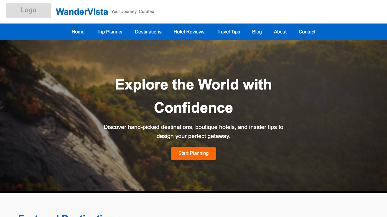 View Travel page