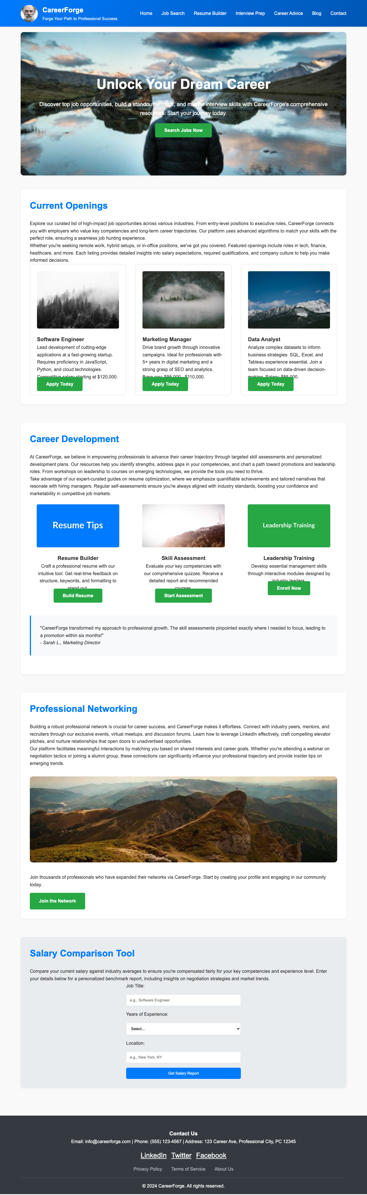 Careers page with AIMAC score 4.1 (9 serious violations)