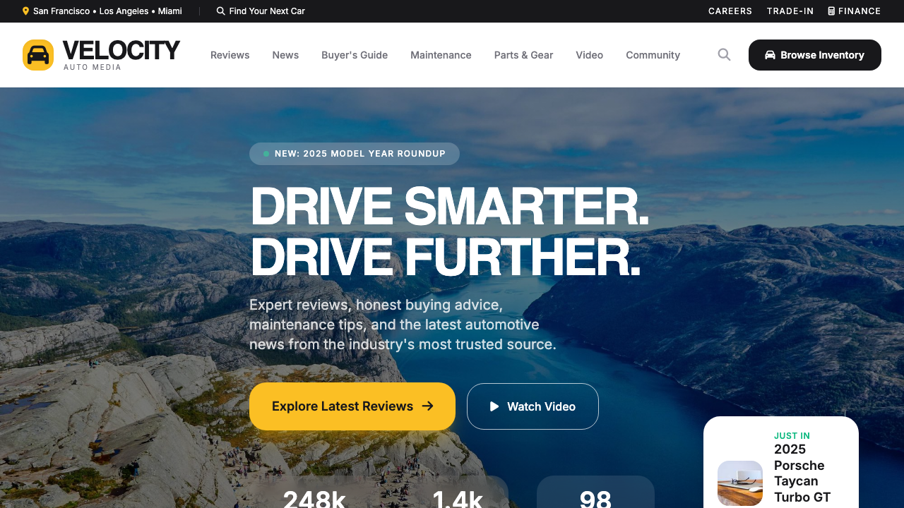 View Automotive page