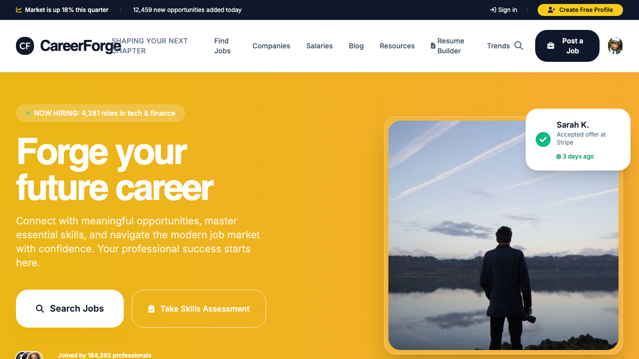 View Careers page