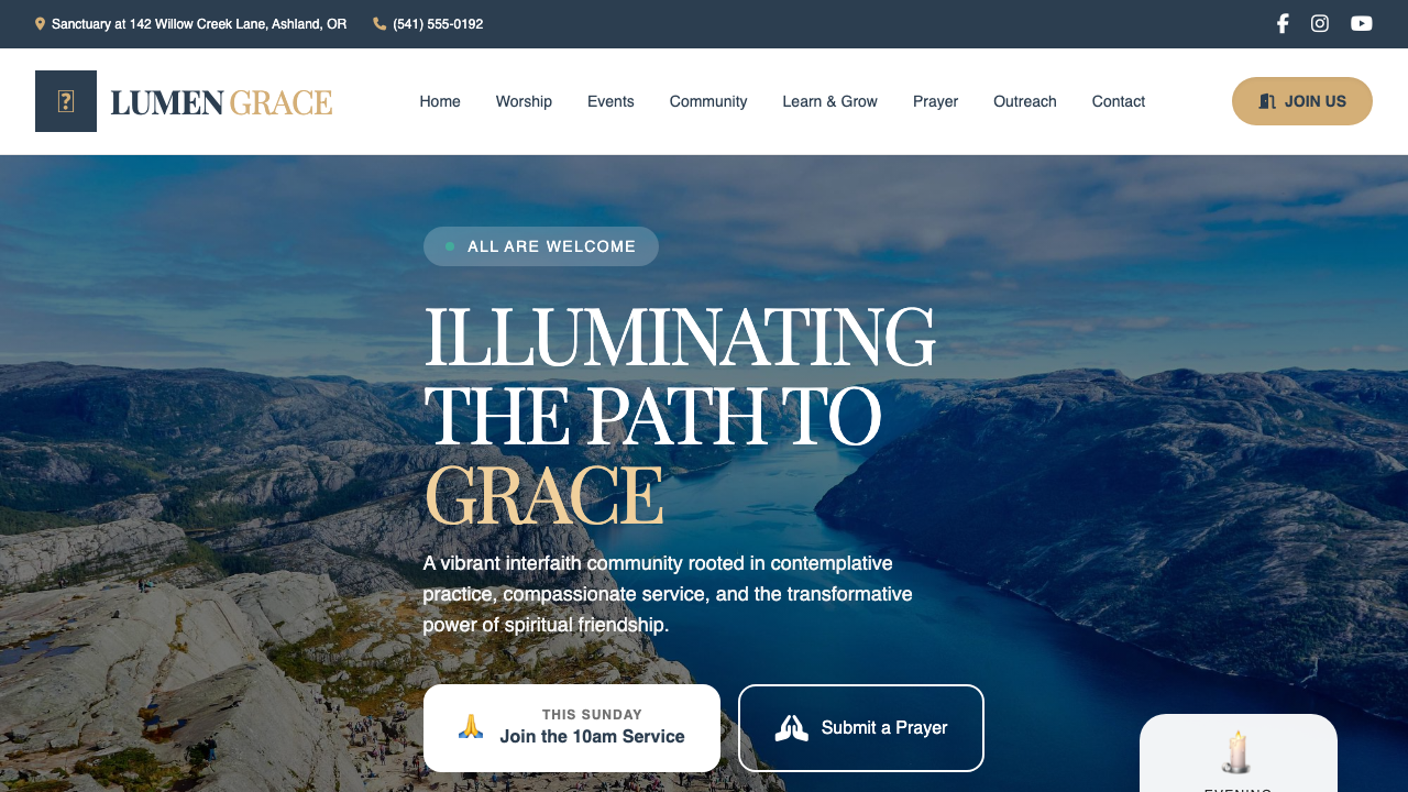 View Religion and Spirituality page