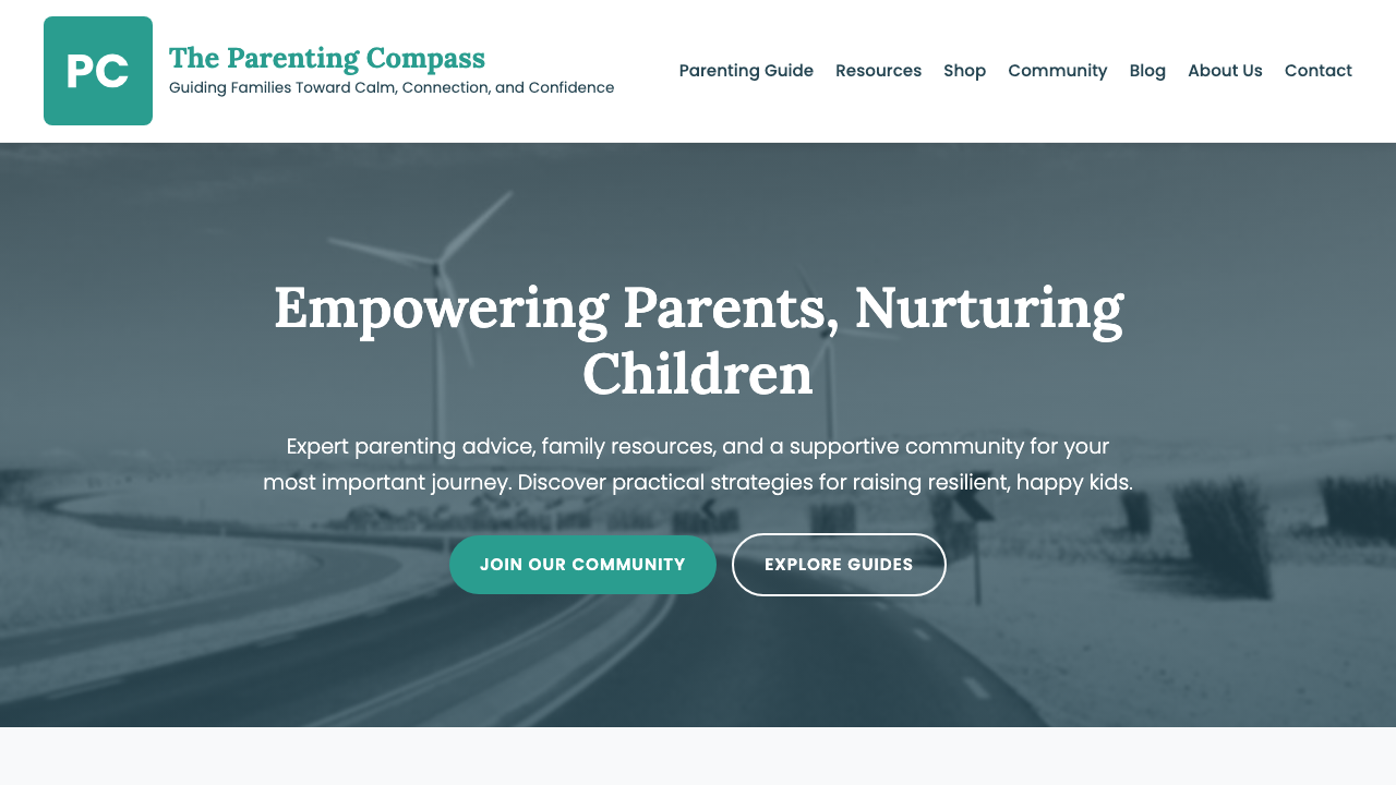 View Family and Parenting page