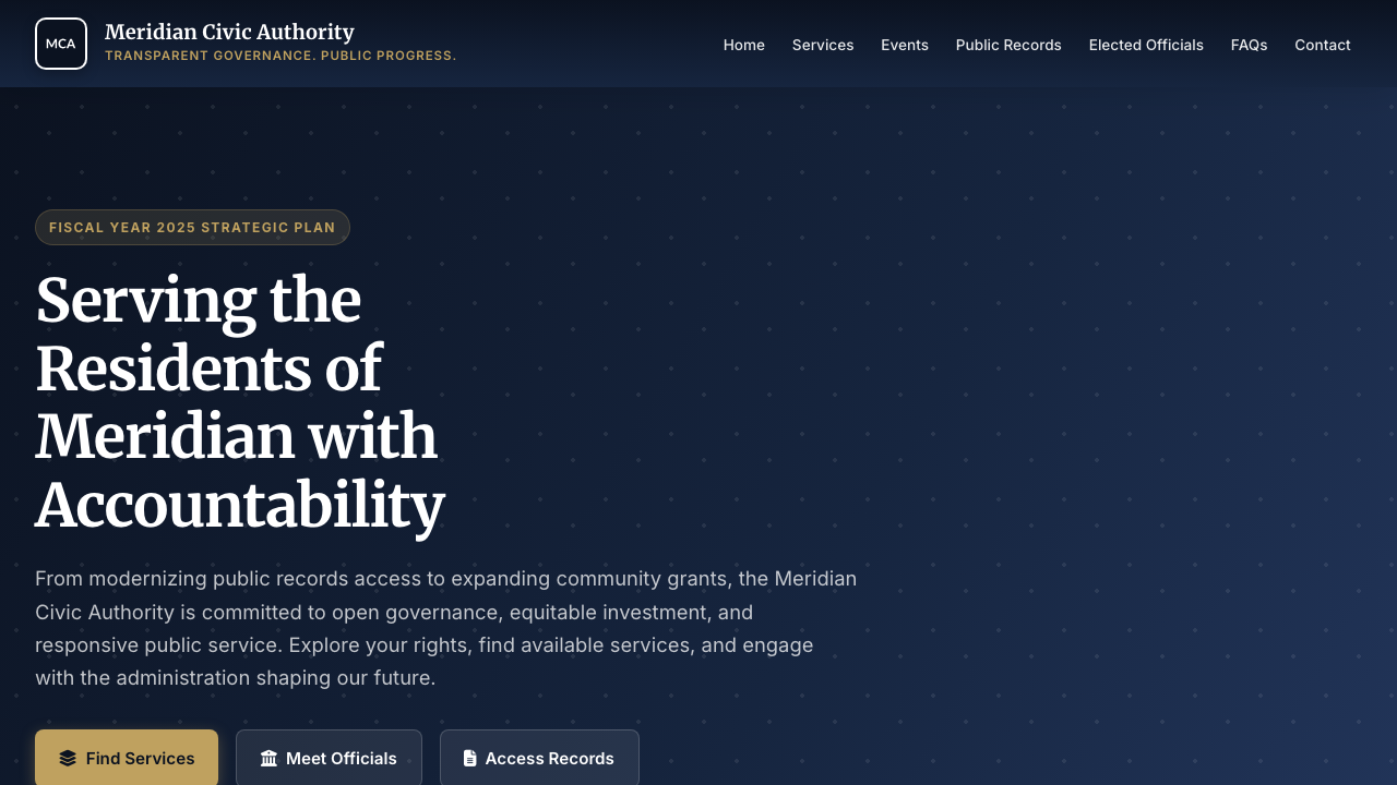 View Government page