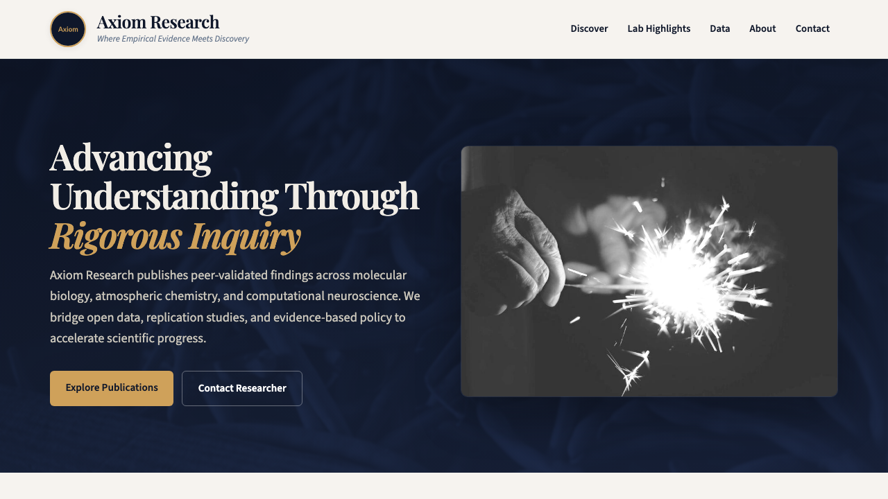 View Science page