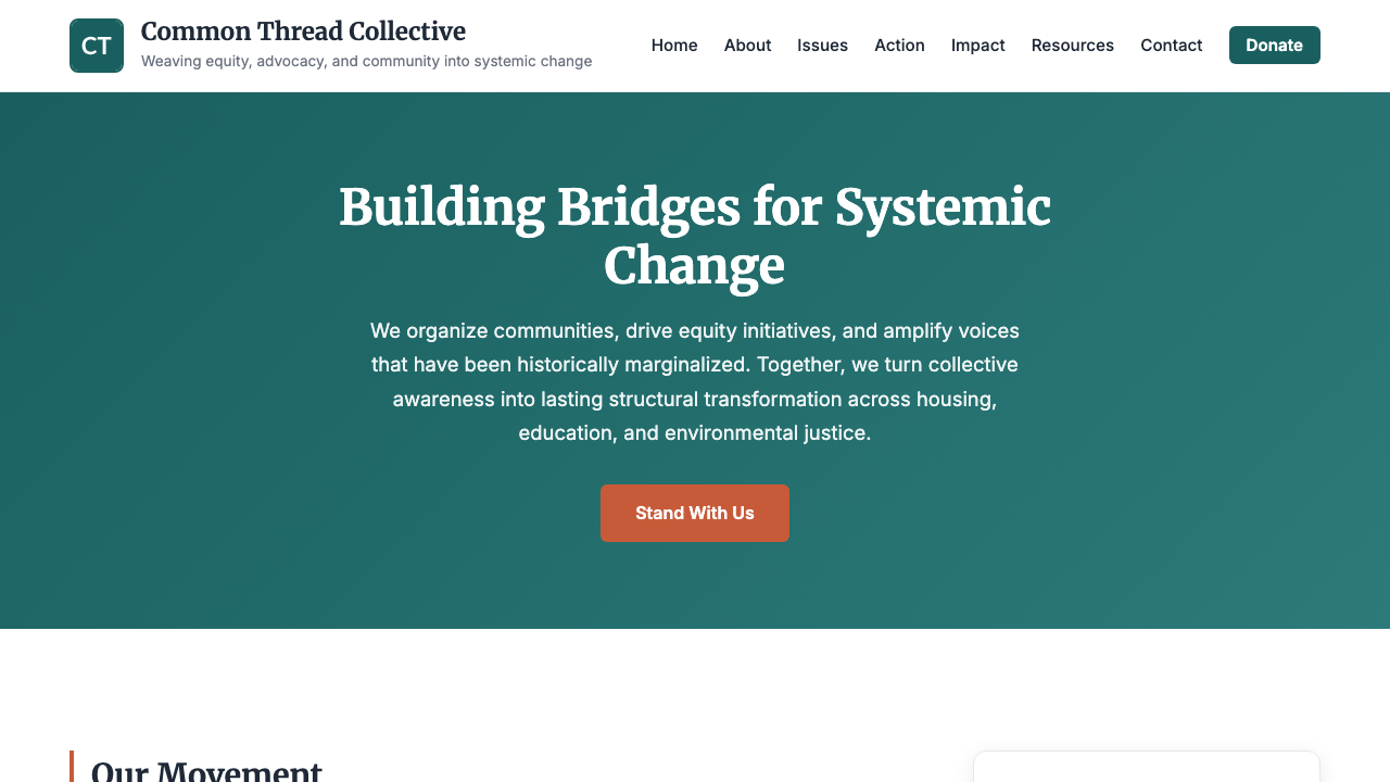 View Society page