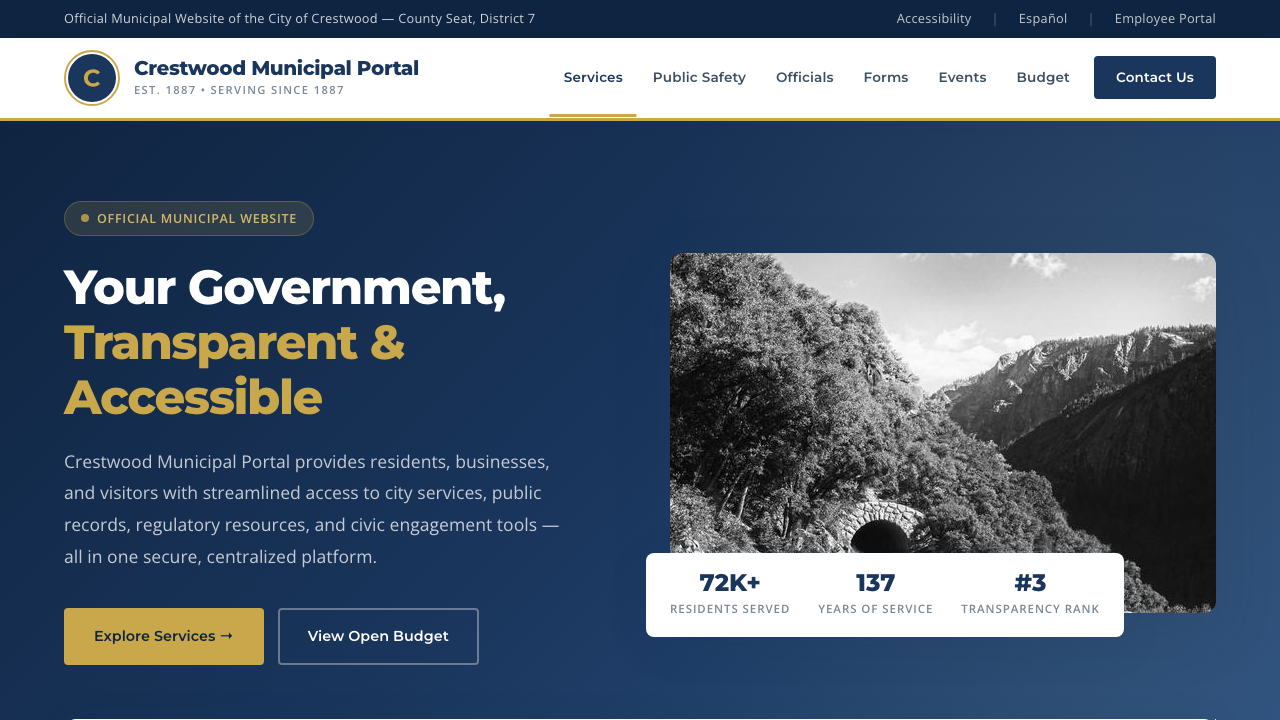 View Government page