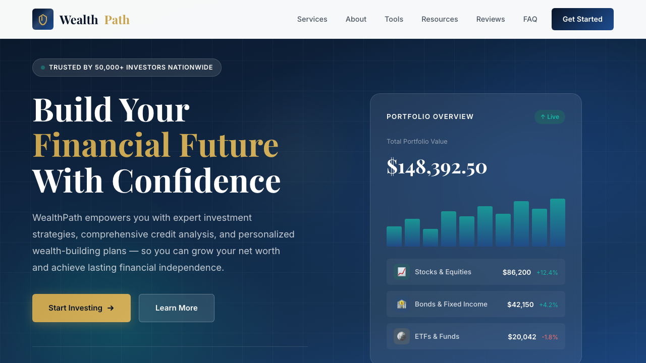 View Personal Finance page
