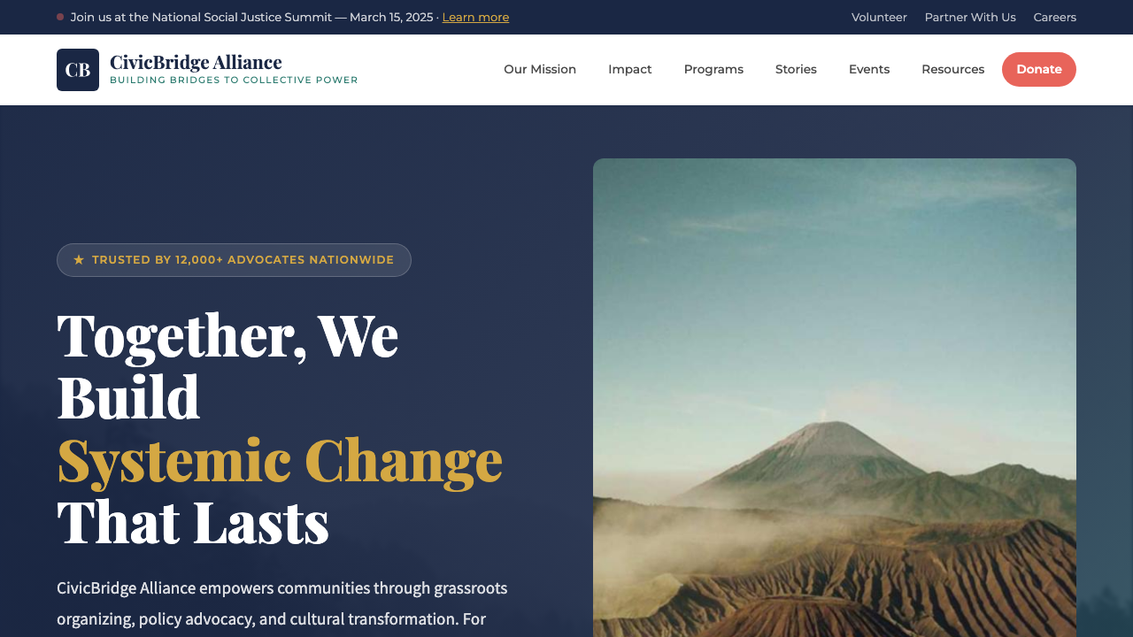 View Society page