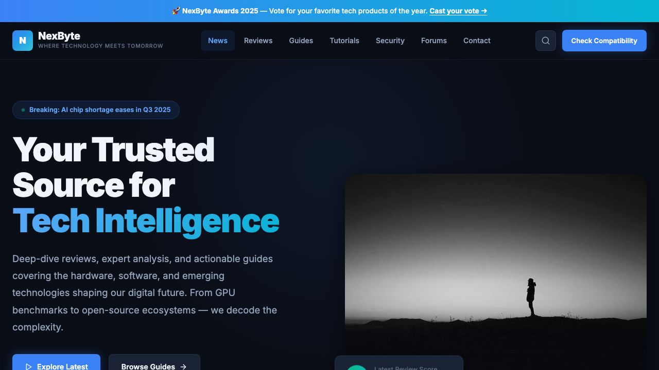 View Technology and Computing page