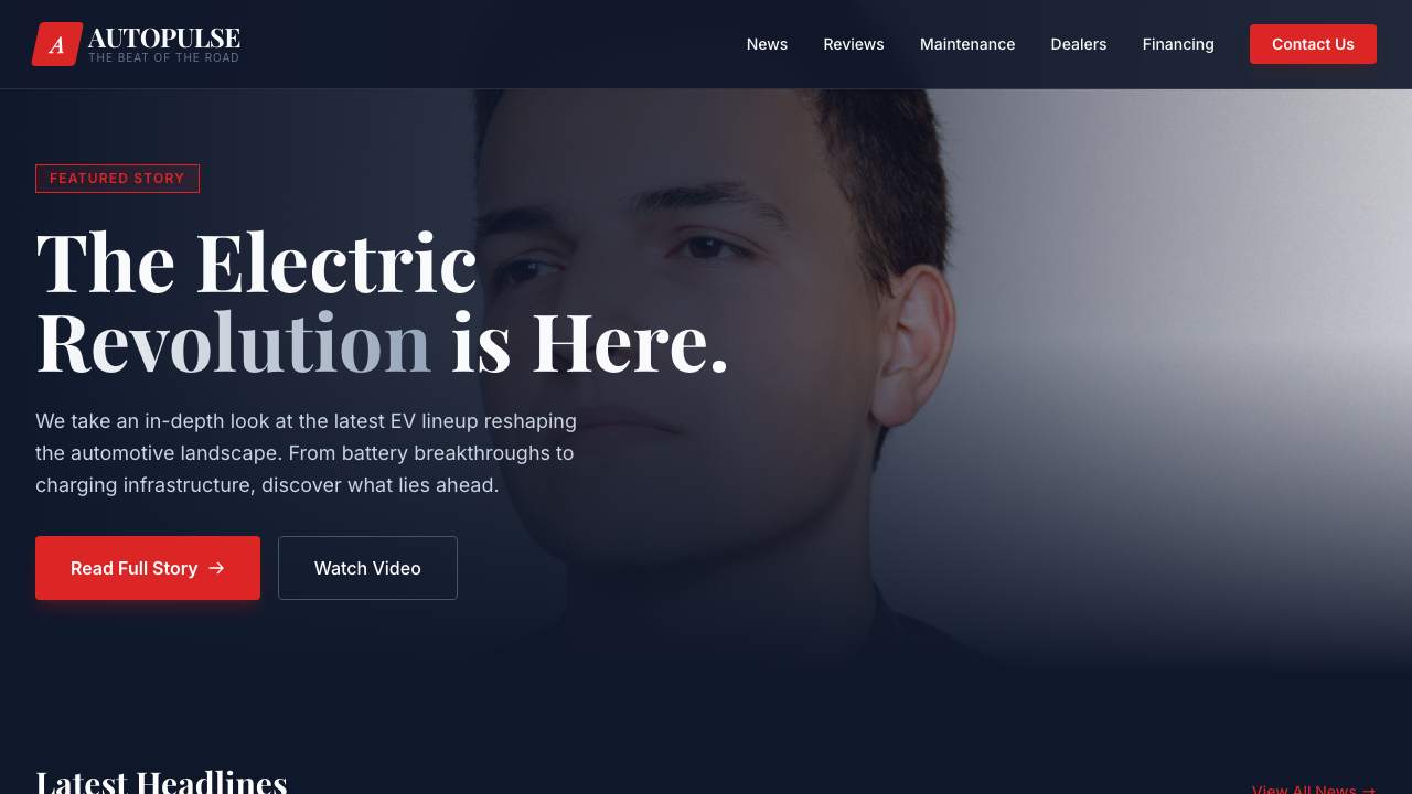 View Automotive page