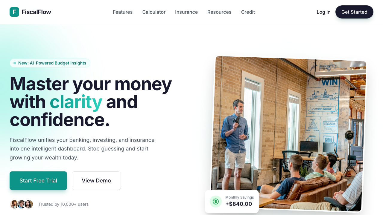 View Personal Finance page