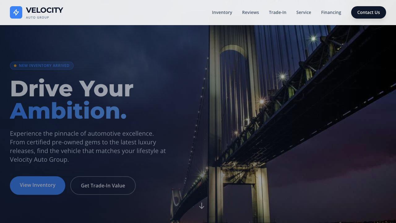 View Automotive page