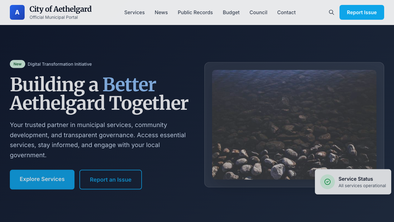 View Government page