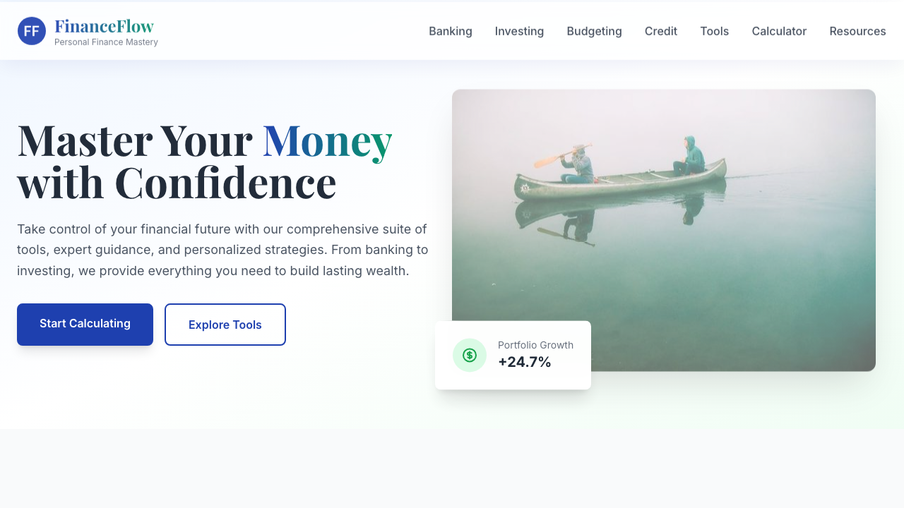 View Personal Finance page