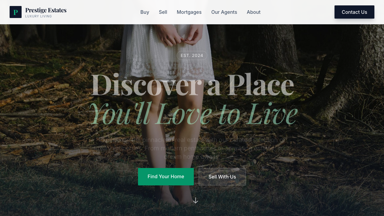 View Real Estate page