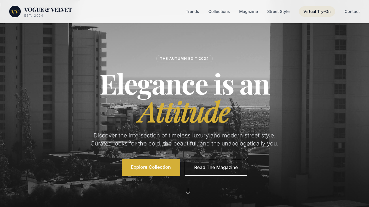 View Style and Fashion page