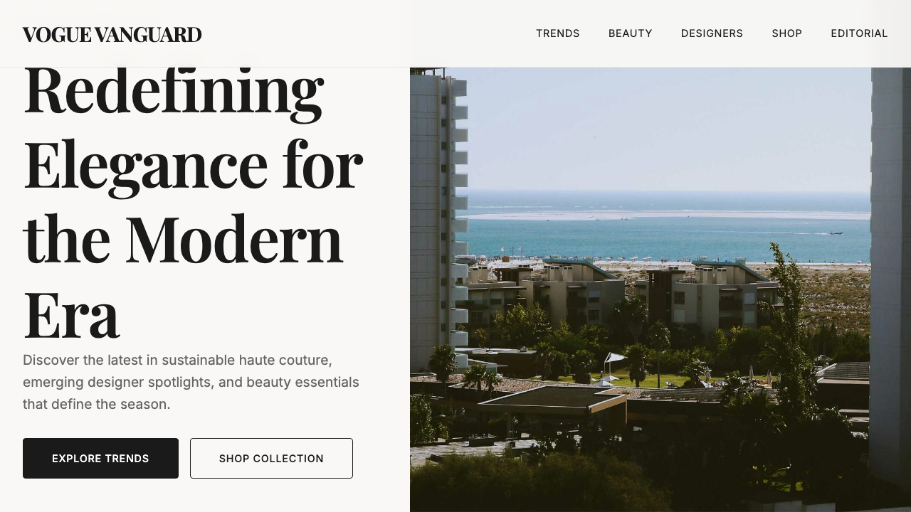 View Style and Fashion page