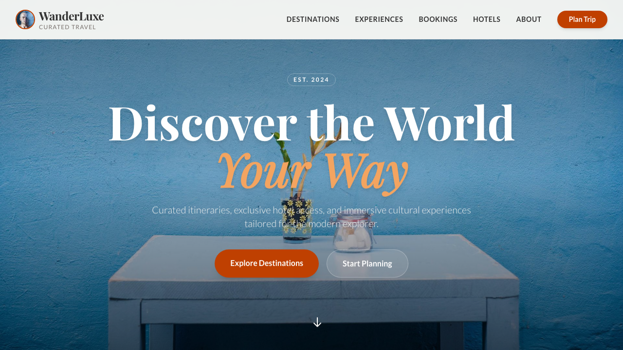 View Travel page