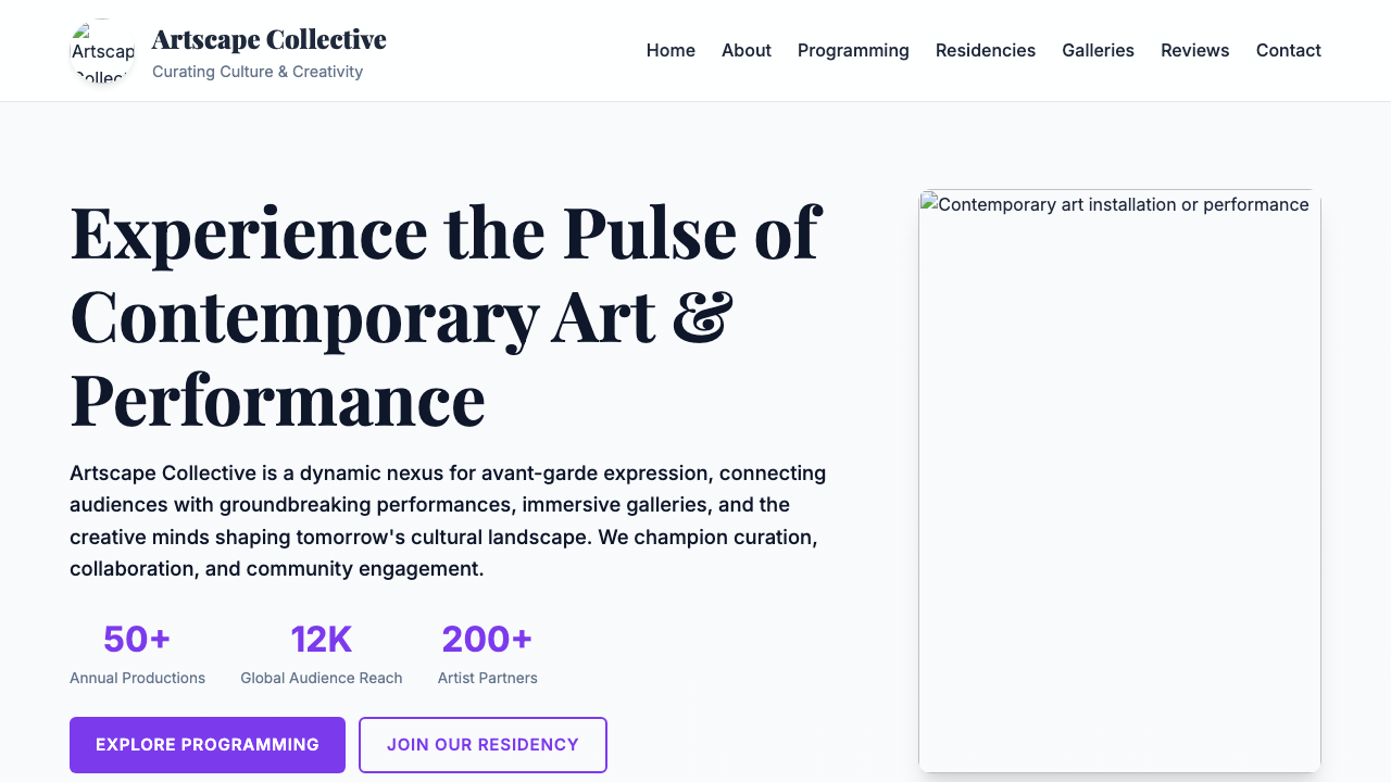 View Arts and Entertainment page