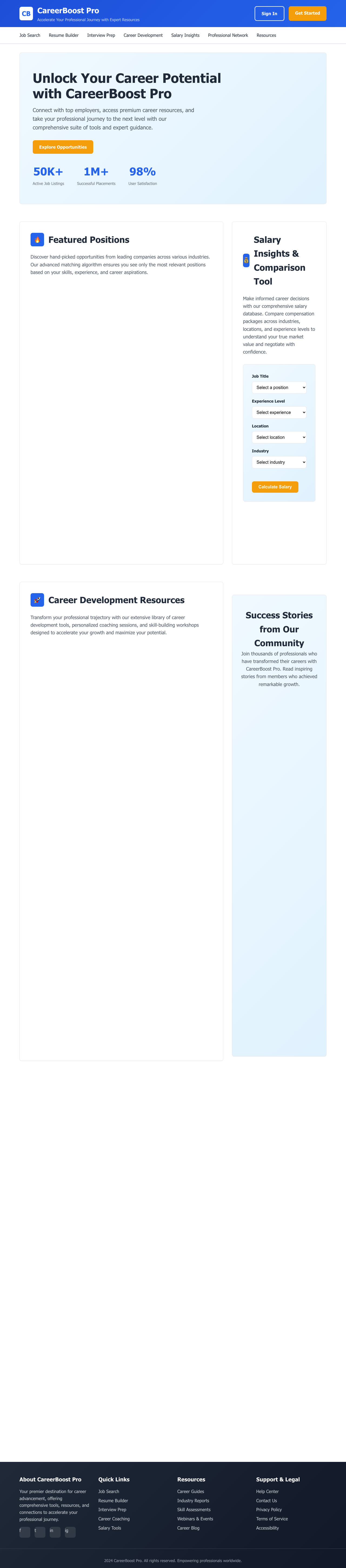 Careers page with AIMAC score 3 (3 serious violations)