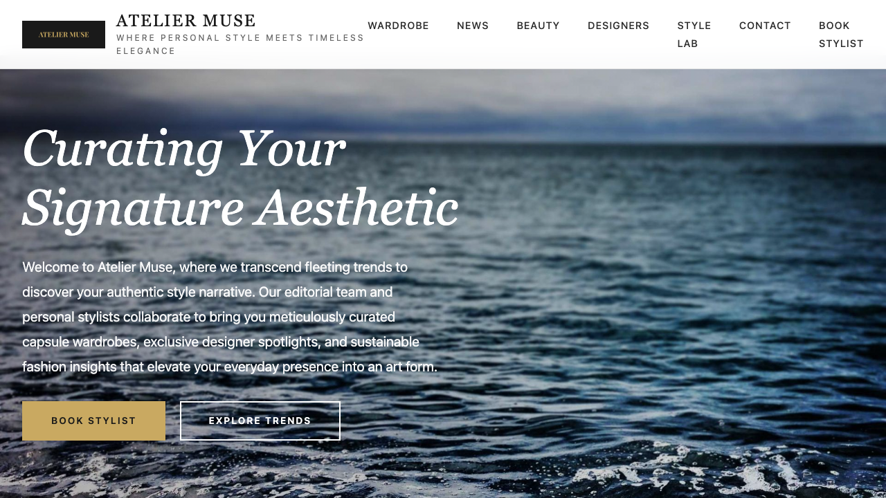 View Style and Fashion page