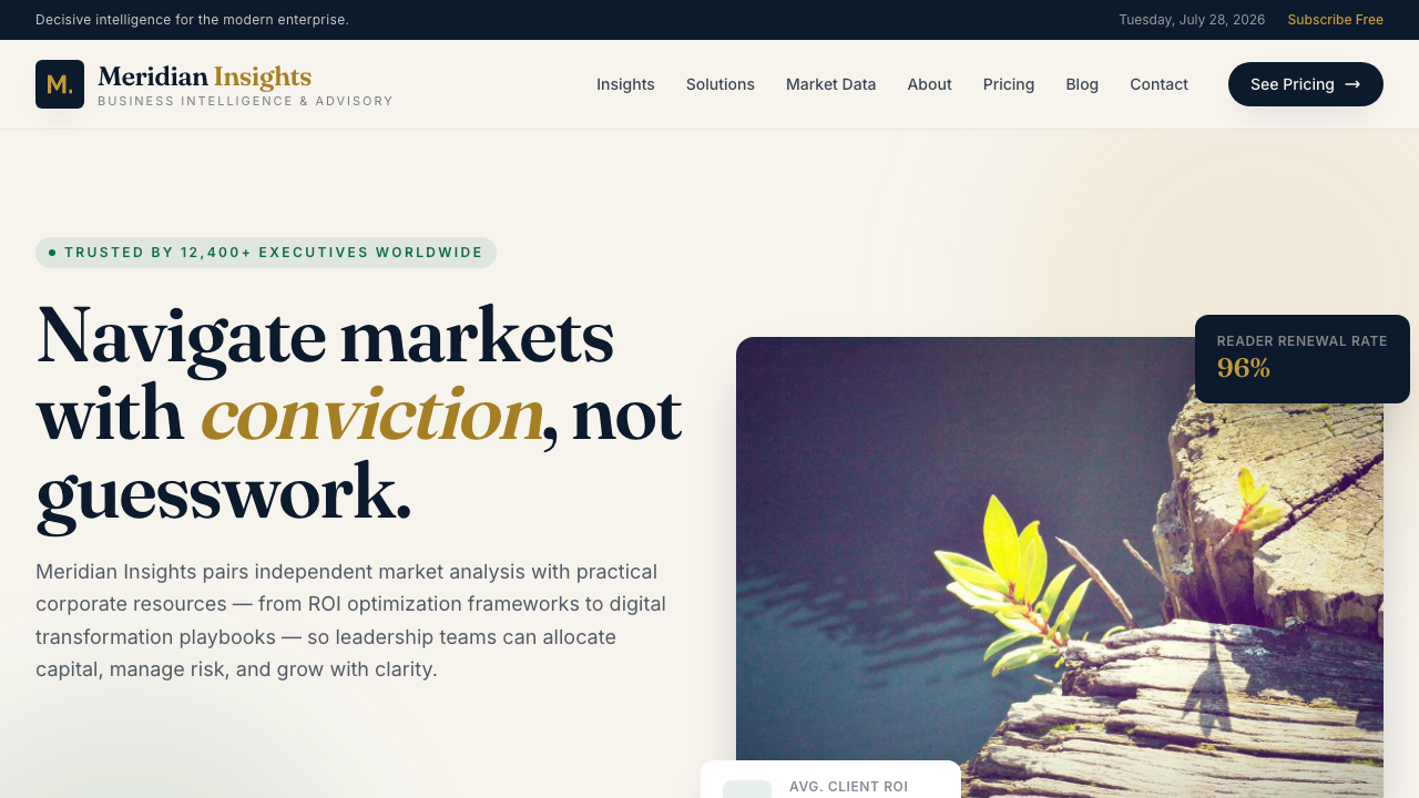 View Business page