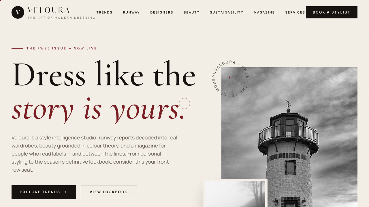 View Style and Fashion page