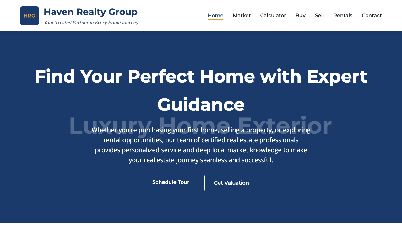 View Real Estate page