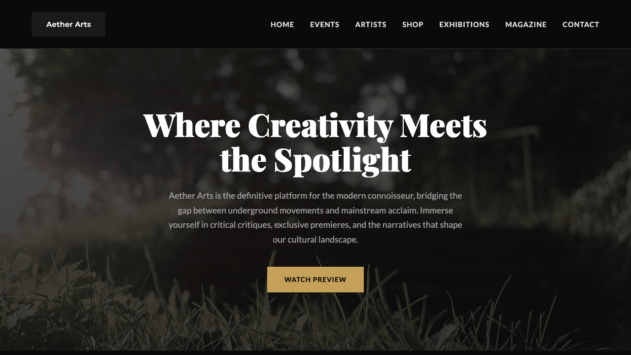 View Arts and Entertainment page