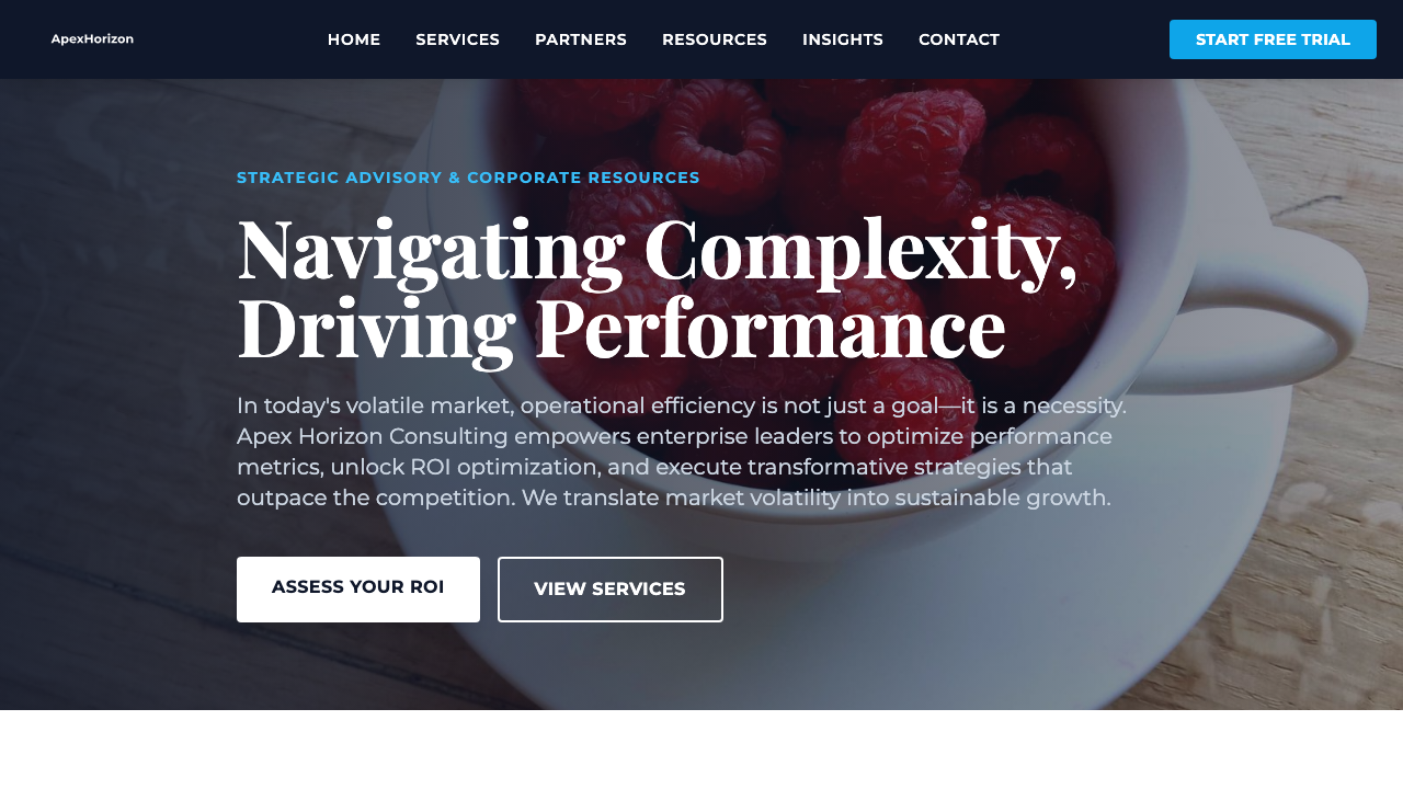 View Business page