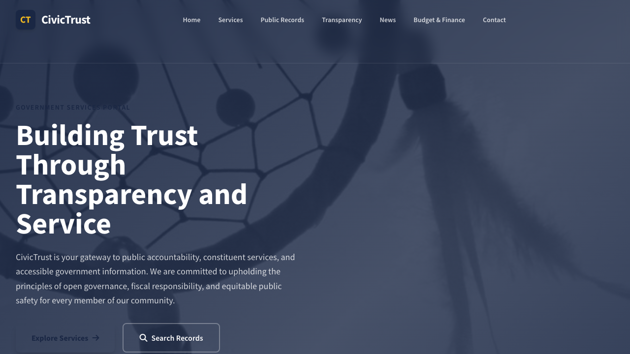 View Government page