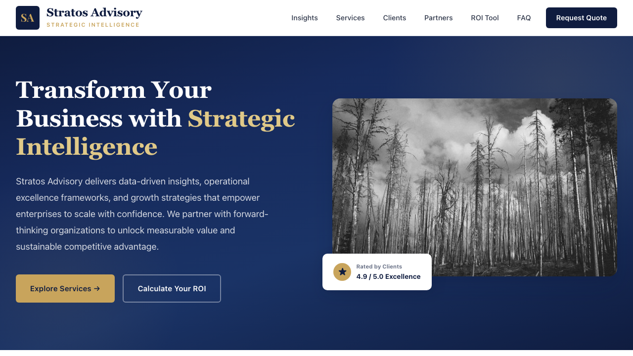 View Business page