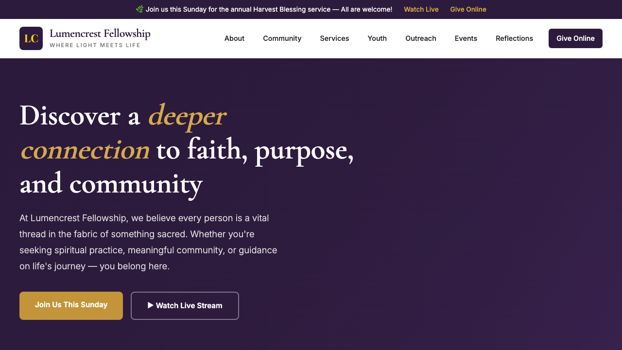 View Religion and Spirituality page