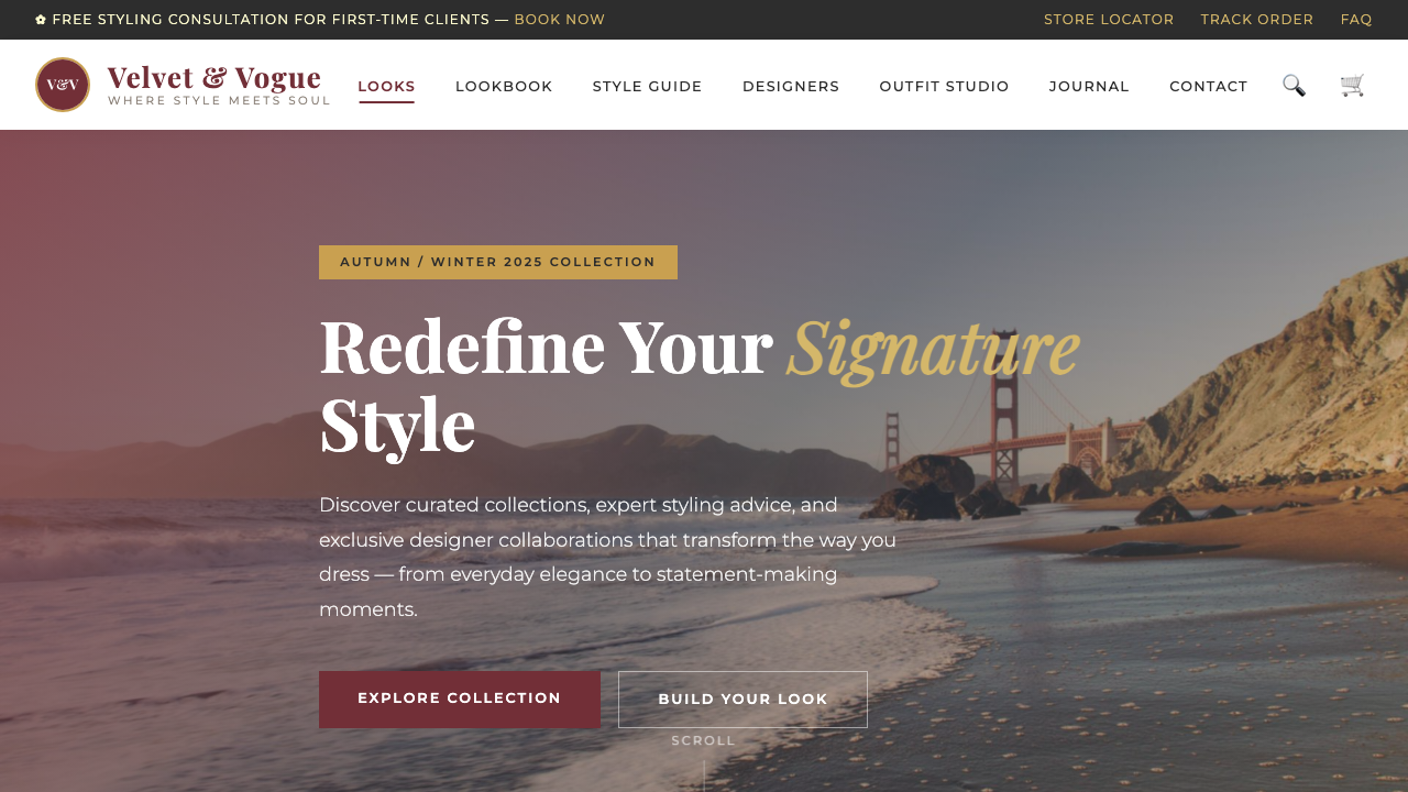 View Style and Fashion page